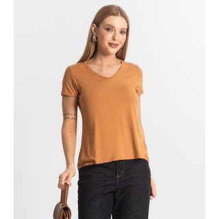 Blusa Feminina Básica Select Marrom