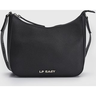 Bolsa Transversal Lança Perfume Alça Logo Preta