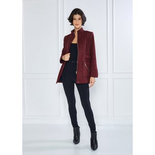 Casaco Lucerna Rigotto Xadrez Vermelho