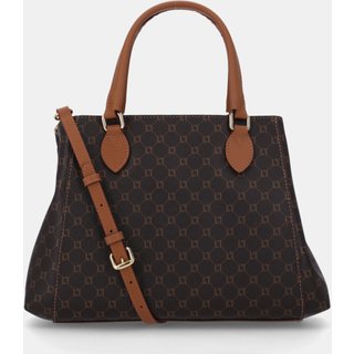 Bolsa Tote Média Monograma Mocca - 10001039 Luz Da Lua Marrom