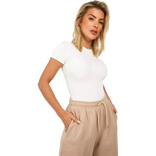 Camiseta Babylook Lisa Algodão Premium Branco