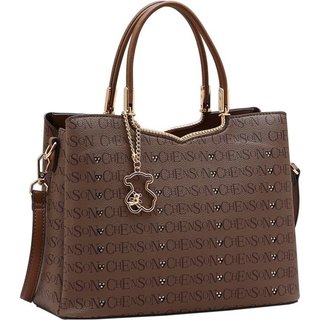 Bolsa Feminina Chenson Cristal Monograma 3485398 Café