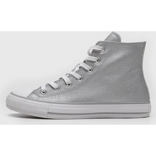 Tênis Feminino Converse Chuck Taylor All Star Cano Alto Prata Metalizado