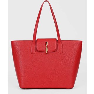 Bolsa Tiracolo Santa Lolla Estruturada Vermelha