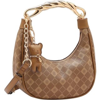 Bolsa Feminina Chenson Monograma Elemento Gráfico 3485392 Natural