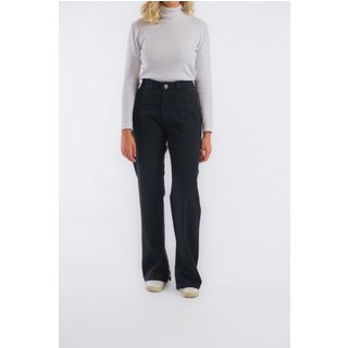 Calça Aero Jeans Wide leg Jeans preta