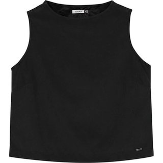 Regata Feminina Tecido Acetinado Marialícia Preto