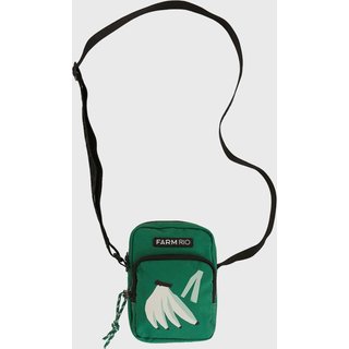 Bolsa Pequena Feminina Farm Da Gema Lenço Verde