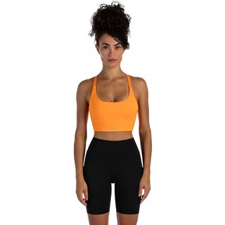 Top Corre Médio Impacto Olympikus Feminino GG Laranja