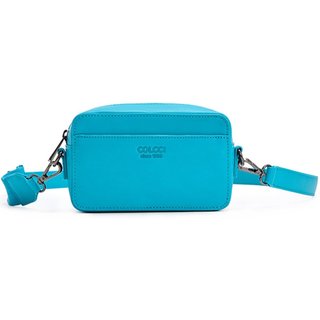 Bolsa Camera Bag Colcci Logo Stripe IN23 Azul Feminino