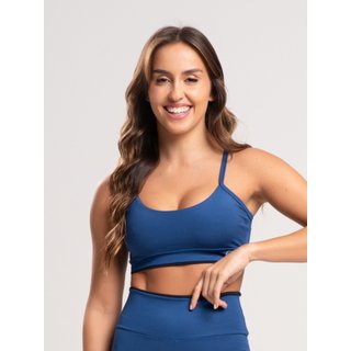 Top Fit One Element Suplex Azul Marinho