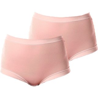 Kit com 2 Calcinhas Alta Bourbon Demillus 26406 Branco