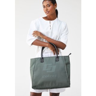 Bolsa Tiracolo Feminina Colcci Logo Verde