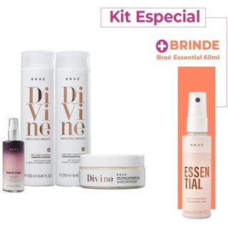 Kit Braé Divine + Beauty Sleep (4 Produtos)