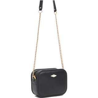 Bolsa Crossbody Easy Lança Perfume Pr25 Preto Feminino