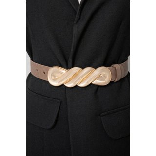 Cinto Grazziela D Bell Outelet Fashion Bege