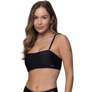 Top Biquíni Selene Tomara Que Caia Feminino - Preto - selene