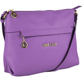 Bolsa feminina Linea Bella em couro 5127 Lilás