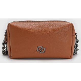 Bolsa Feminina Colcci Alça Corrente Caramelo