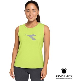 Regata Diadora Big Logo Feminina - Verde - diadora