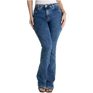 Calça Jeans Sawary Boot Cut - 280701 - Azul - Sawary