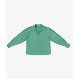 Camisa Feminina Manga Longa Decote V Endless Verde
