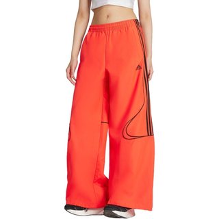 Calça de Tecido Teamgeist Adicolor Oversized adidas Originals Vermelho