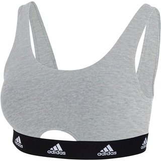 Top Decote Cavado adidas Underwear Cinza