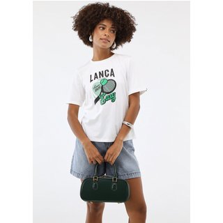Camiseta Lança Perfume Reta Easy Club Branca