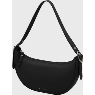 Bolsa Shoulder Couro Mariart Lima Preta
