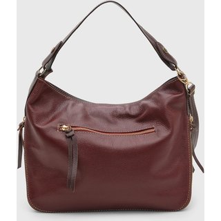 Bolsa SN Couros Flórida Vermelho/Marrom