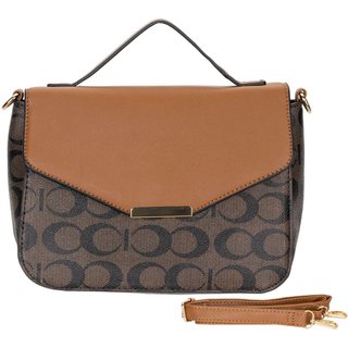 Bolsa Feminina Transversal Fuseco - Wbfr84066 7934066 Café