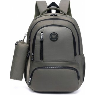 Kit Mochila Estojo Feminino Cavalera Escolar Faculdade Espaçosa Resistente
