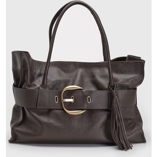 Bolsa Tiracolo Lança Perfume Tote Café