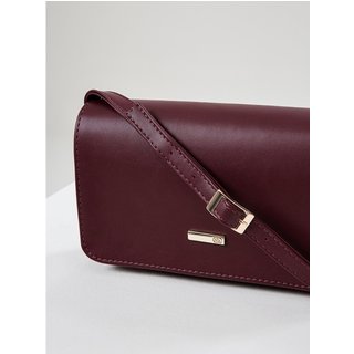 Bolsa Tiracolo Pequena Bordô Toscana
