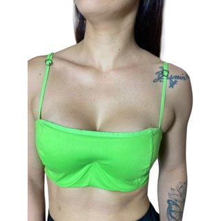 Top Open Verde com Aro