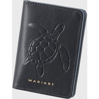Carteira Couro Mariart Fauna Azul Oceano