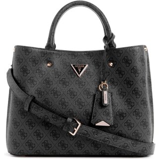 Bolsa Guess Meridian Ii Girlfriend Satchel Preto