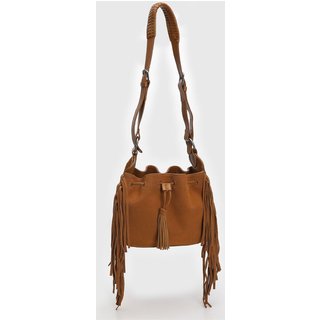 Bolsa Média Arezzo STRACC Caramelo