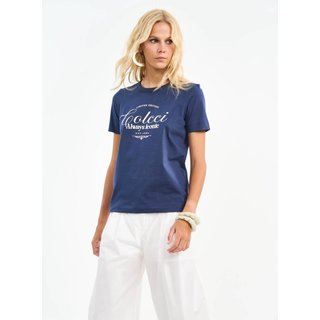 Camiseta com Estampa Always Iconic Colcci Azul Olympic