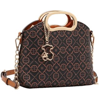 Bolsa Feminina Chenson Classic Cristal Casual e Social Original 3485364 Café