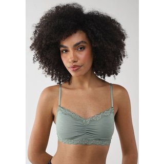 Sutiã Top Feminino Hope Renda Verde