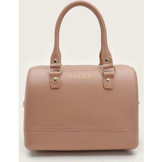 Bolsa Feminina Colcci Logo Bege