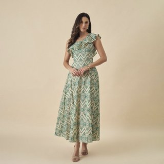 Vestido De Festa Auston Briella Verde