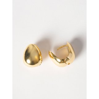 Brinco Oval Dourado Aspen