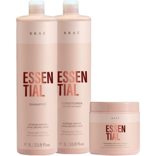 Kit Braé Essential Hair Repair Grande (3 produtos)