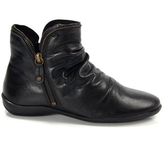 Bota Angel Couro Preto - ANG811