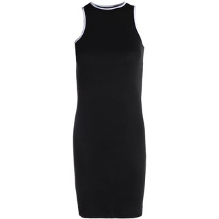 Vestido Ribana Autentique Feminina PRETO/PRETO/BRANCO