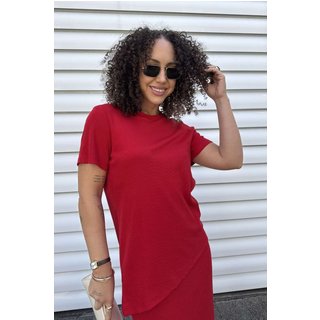 Tshirt Vanibele Visco Vermelho