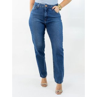 Calça Feminina Mom Jeans Tradicional Cintura Alta Anticorpus